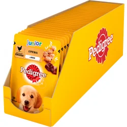 Вологий корм Pedigree Курятина в желе 24x100г (5900951217241)