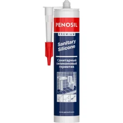 Penosil Герметик силиконовый санитарный Sanitary Silicone 313c белый 310 мл