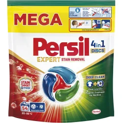 Капсулы для стирки для белых вещей Persil Удаление Пятен New 54 шт (9000101830859)