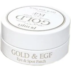 Petitfee Гидрогелевые патчи для глаз с золотом и EGF +  30 точечных патчей 60 шт./уп.