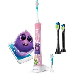 Набор зубных щеток детская Philips Электрическая зубная щетка детская HX6352/42 +  насадки HX6062/88
