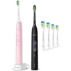 Набор зубных щеток для взрослых Philips Набор электрических зубных щеток HX6830/35 +  насадки HX6064/87