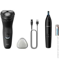 Набір для стрижки Philips Триммер NT1650/16 +  Электробритва S1141/00