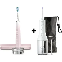 Набор зубных щеток для взрослых Philips Sonicare Diamond HX9911/84 + Ирригатор HX3826/31