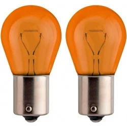 Автомобільна лампа розжарювання Philips Vision PY21W, 2шт. (12496NAB2)