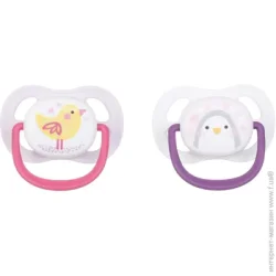 Пустушка Philips-AVENT Набір пустушок Ultra Air Animal для дівчаток 2 шт.