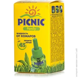 Картридж для фумігатора Picnic Засіб для захисту від комарів Family 45 ночей 30 мл