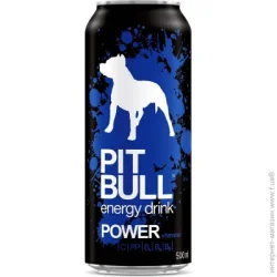 Pit Bull Энергетический напиток сильногазированный Power 0,5 л