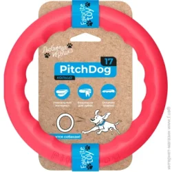 Pitchdog Кольцо для апортировки 17 см розовое
