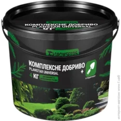 Plantin Удобрение Planstar Universal для хвойных и декоративных растений 4 кг