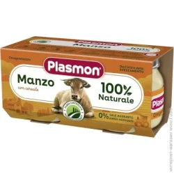 Пюре м'ясне Plasmon з 6 місяців Пюре дитяче Яловичина 160 (2*80г)