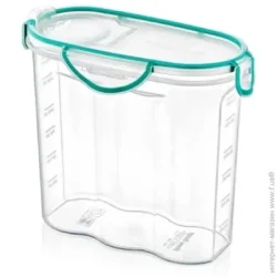 Plastart Ємність для зберігання Transparent з кришкою герметичною 1,7 л SA-585