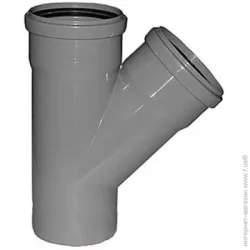 Plastimex Трійник каналізаційний 67 ° 32х32 мм