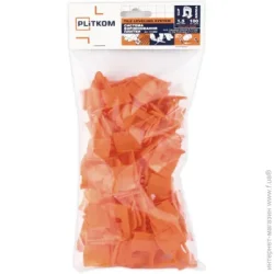 Система вирівнювання плитки Plitkom Основа СВП 1,5 мм 100 шт./уп (1113800)