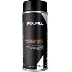 Антикоррозийное средство Polfill Антигравий черный 500 мл