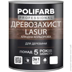Polifarb Лазур Древозахист палісандр глянець 2 кг