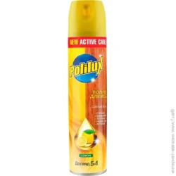 Polilux Полироль для мебели 5в1 Lemon 0,3 л