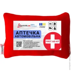 Аптечка для легковых/грузовых авто (№1) Poputchik Евростандарт Попутчик по ТУ (02-083-М) мягкий чехол (02-083-М)
