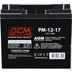 Аккумулятор для ИБП Аккумулятор для ИБП Powercom PM-12-17 12V/17Ah AGM