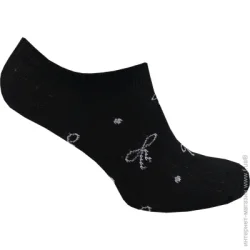 Premier Socks Носки детские для девочек с бантиками р. 16–18 черный