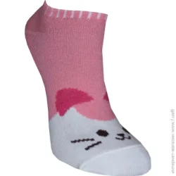 Premier Socks Шкарпетки дитячі для дівчаток Тварини котик р. 18–20 рожевий