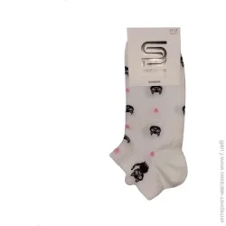 Premier Socks Носки женские с черными котами р.23-25