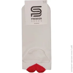 Premier Socks Шкарпетки жіночі із серцем ззаду р.23-25 білий 1 шт.