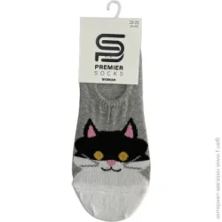 Premier Socks Шкарпетки жіночі р.23-25 сірий 1 шт.
