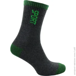 Premier Socks Носки мужские в рубчик р.29 серо-зеленый