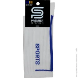 Premier Socks Носки мужские с надписью Sports р.25 белый