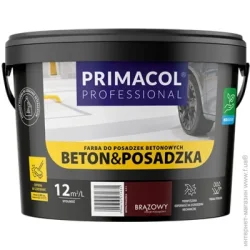 Primacol Professional Фарба для бетонної підлоги та бетону акрилова Beton&Posadzka напівмат білий 4.5л