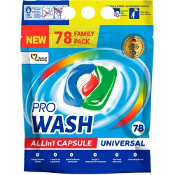 Капсулы для стирки Pro Wash 130 шт (4260637723000)