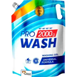 Гель для стирки Pro Wash Universal 2000 г (4260637722096)
