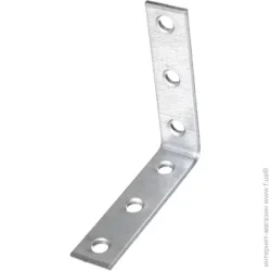 Profstal Уголок узкий равносторонний 60x60x15 мм 1,8 мм 10 шт. белый цинк