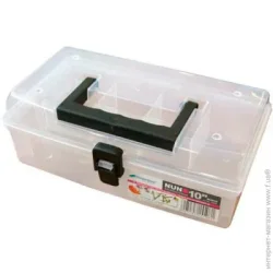 Prosperplast Органайзер для мелких деталей для метизов прозрачный (245x135x85) 5 секций (NUN10) 10