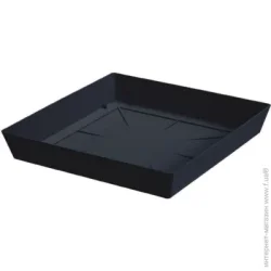 Поддон Prosperplast Піддон Loftly square 200х200 мм пластик антрацит (70783-433)
