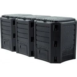 Компостер садовый Prosperplast Module compogreen черный 1200 л