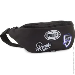 Puma Сумка поясная PATCH WAIST BAG 09080401 черный