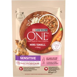 Влажный корм Purina One Корм влажный для собак для малых пород Purina Sensitive 85 г