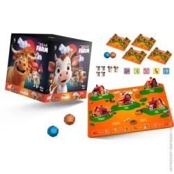 Настольная игра Qbee Игра настольная The Villa Farm QB701-006