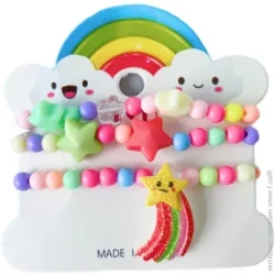 Браслет Qunxing Toys Набор браслетов 3 шт. в ассортименте FG11042G