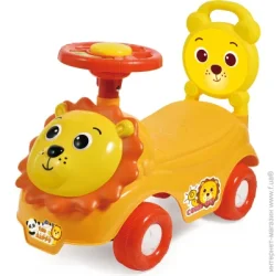 Qunxing Toys Толокар Лев оранжевый 50x21,5x21,5 см OCH0009081
