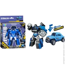 Фигурка Qunxing Toys Робот-трансформер Полицейская машина 788-23Y_B