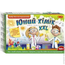 Набор экспериментатора Ranok Creative Набор для экспериментов Юний хімік XXL 349467
