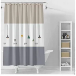 Шторка на ванну Rapal Шторка для ванны Home 180х180 см