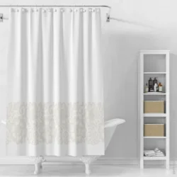 Шторка на ванну Rapal Шторка для ванны Lace 180х180 см