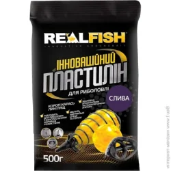 Набір Real Fish Пластилін 500 г зливу