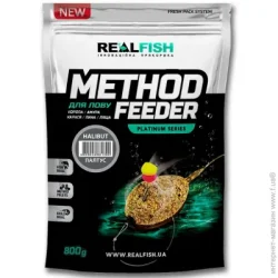 Real Fish Прикормка 800 г палтус