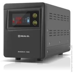 Джерело безперебійного живлення Real-El Reserve-500 500VA/300W (EL122100003)