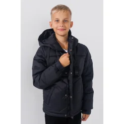 Remain Куртка для мальчика 3124 140 см Черный (2000990605856W)